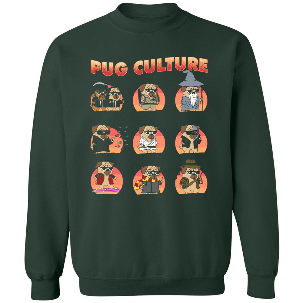 Classic Unisex Sweatshirt - VA42TRNH - Forest Green - 4