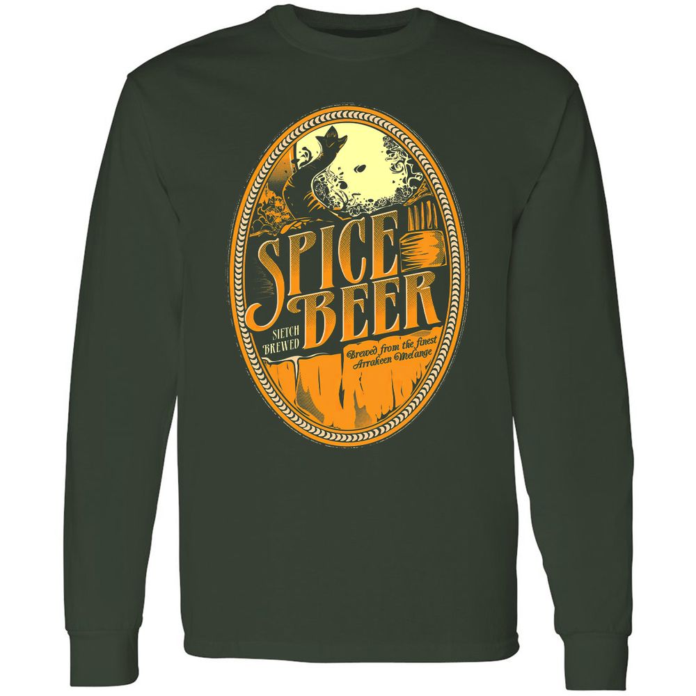 Long Sleeve T-Shirt - 6N8HU6A4 - Forest Green - 4