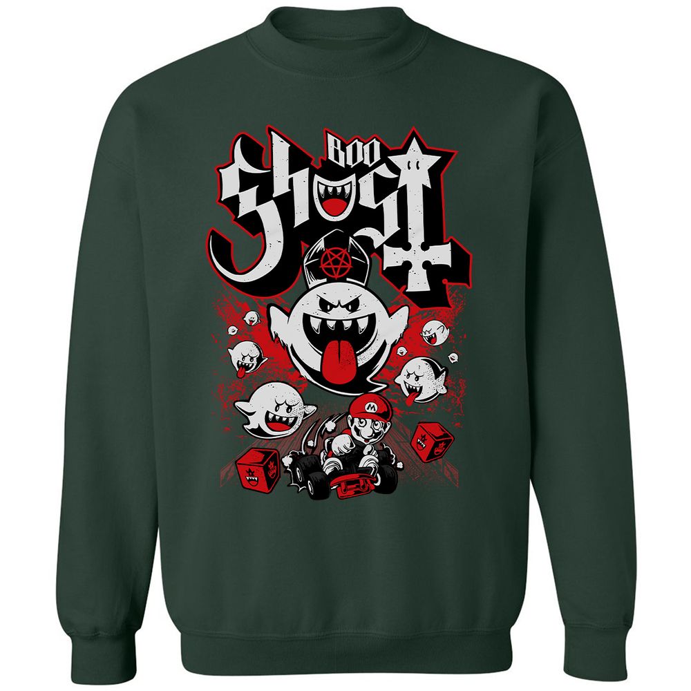 Classic Unisex Sweatshirt - B2Z74X3S - Forest Green - 4