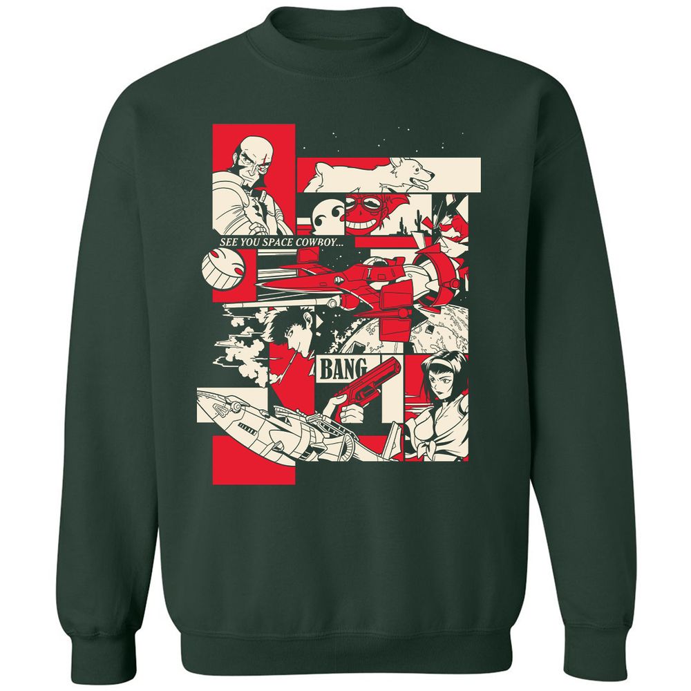Classic Unisex Sweatshirt - TTPSAG4F - Forest Green - 4