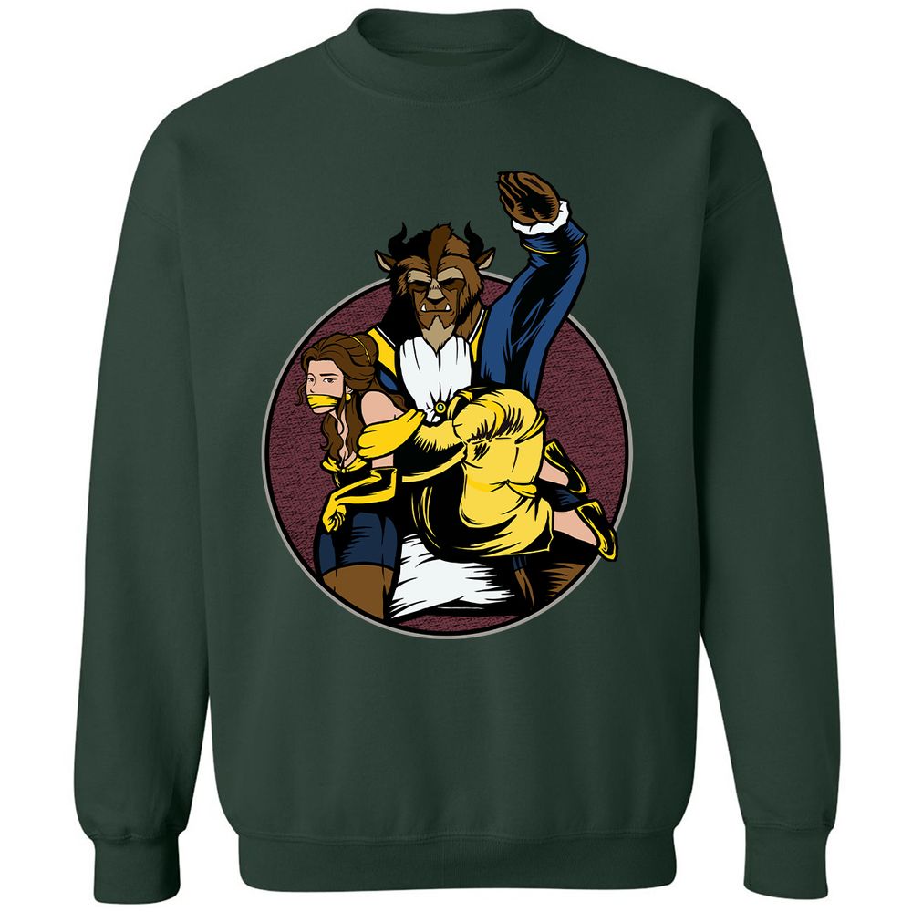 Classic Unisex Sweatshirt - 7QFS6G9R - Forest Green - 4