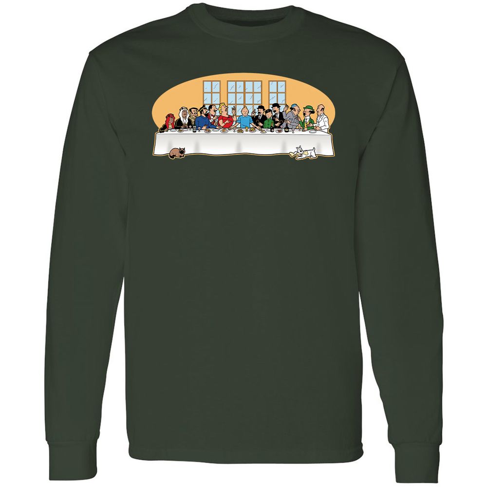 Long Sleeve T-Shirt - 121UTHS1 - Forest Green - 4