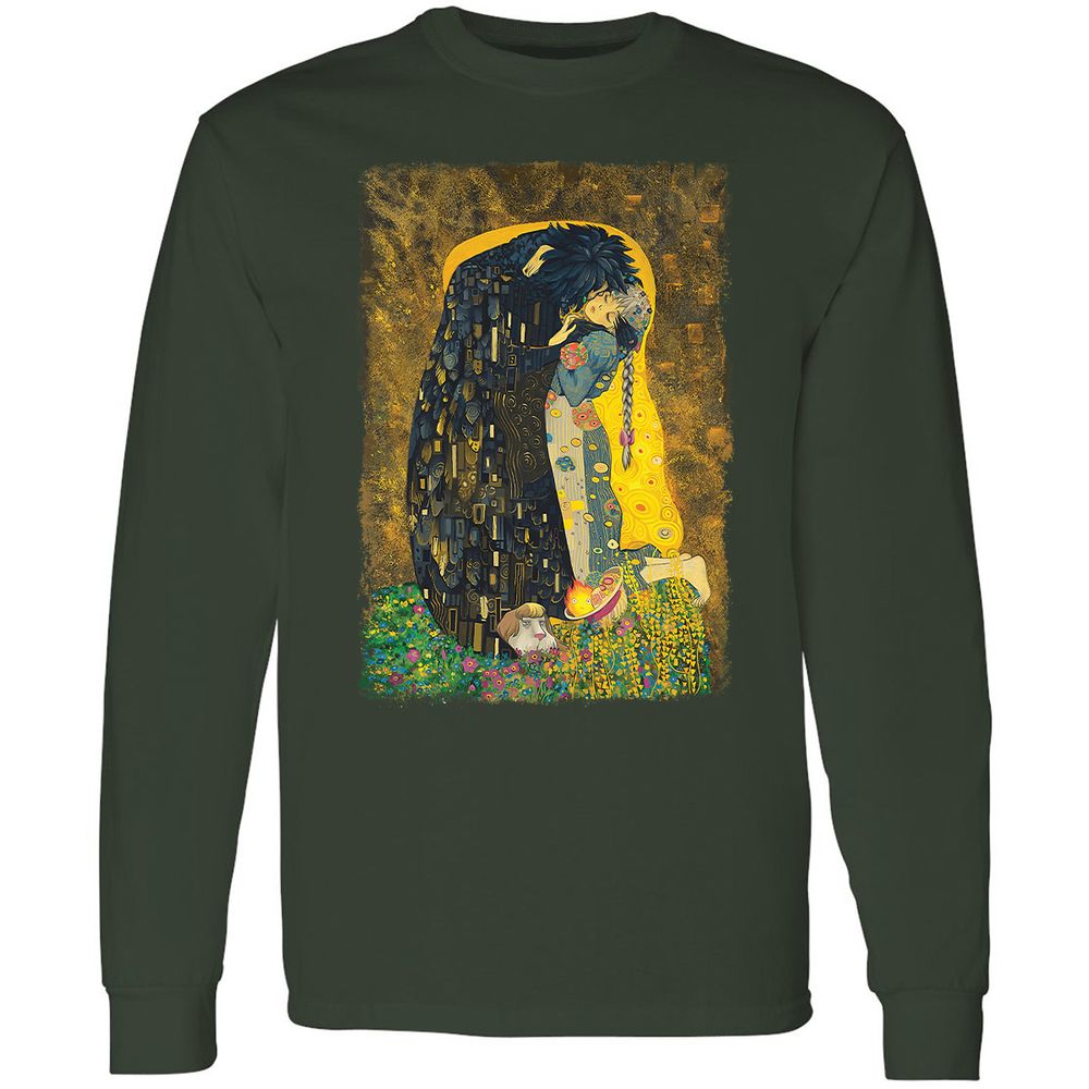 Long Sleeve T-Shirt - CSJEY78C - Forest Green - 4