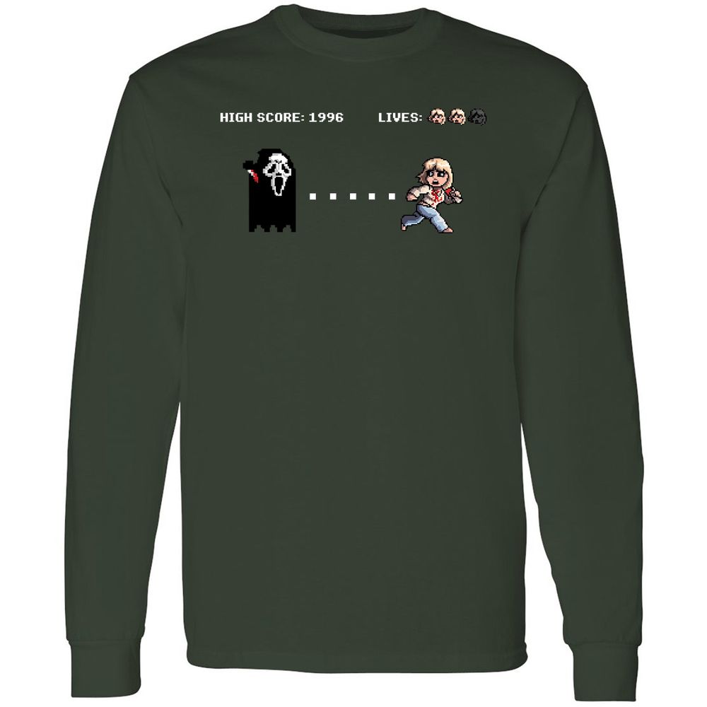 Long Sleeve T-Shirt - AMRFMPPV - Forest Green - 4