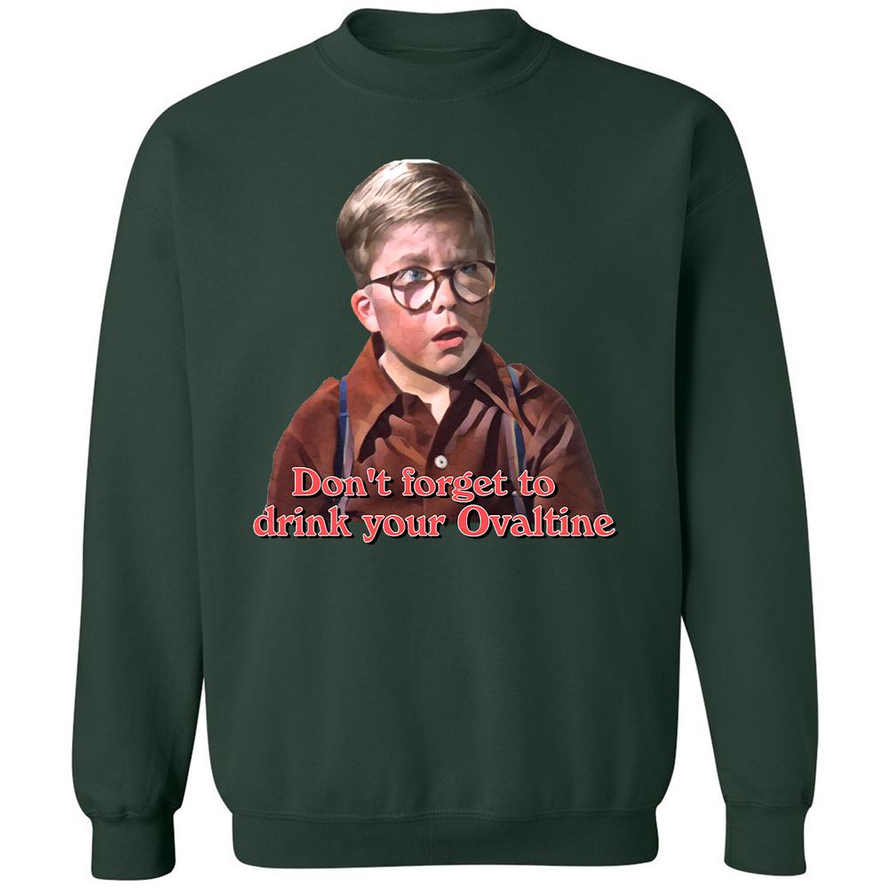 Classic Unisex Sweatshirt - X5DWZTYN - Forest Green - 4