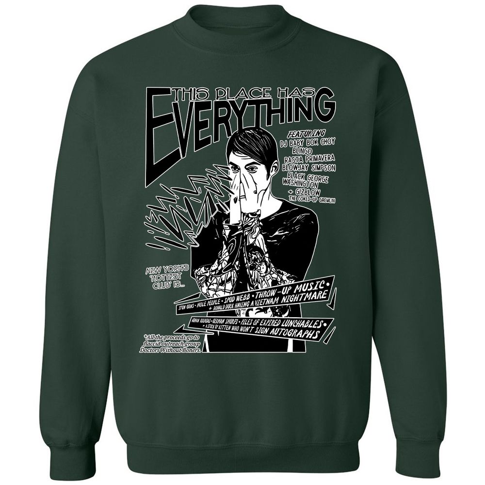 Classic Unisex Sweatshirt - E654B4ES - Forest Green - 4