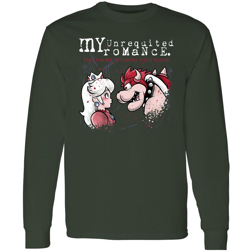 Long Sleeve T-Shirt - HS2WGDY1 - Forest Green - 4