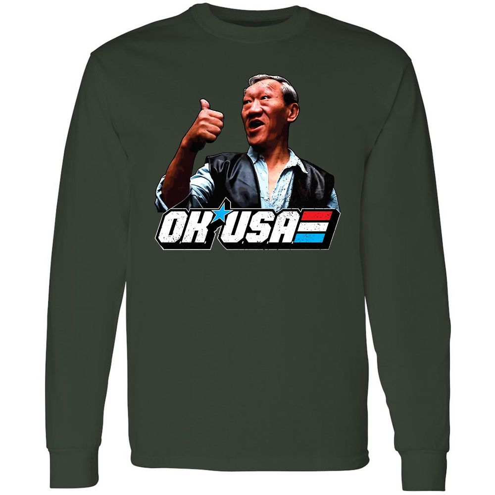 Long Sleeve T-Shirt - FSGTA5ZN - Forest Green - 4