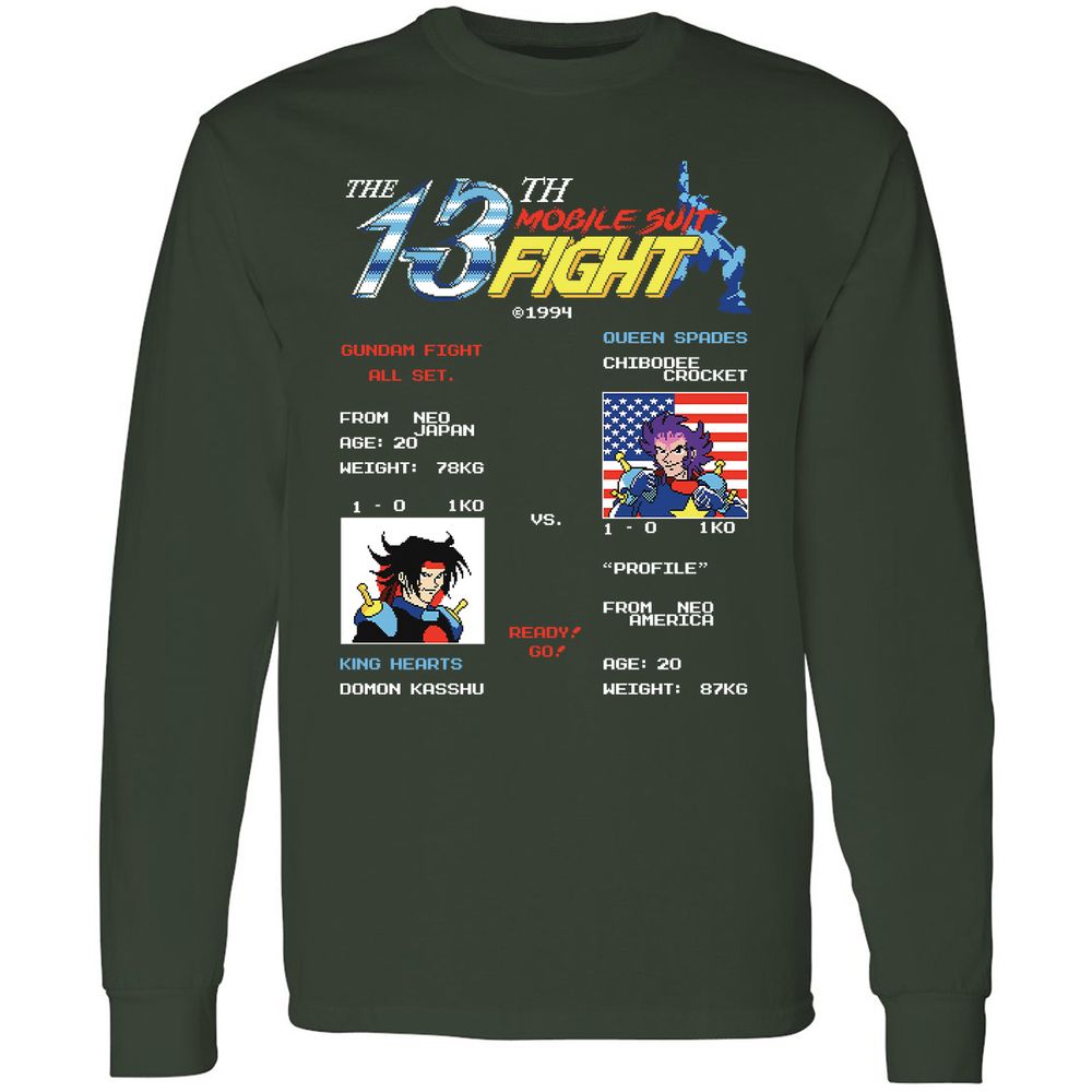 Long Sleeve T-Shirt - 45TJH3RE - Forest Green - 4
