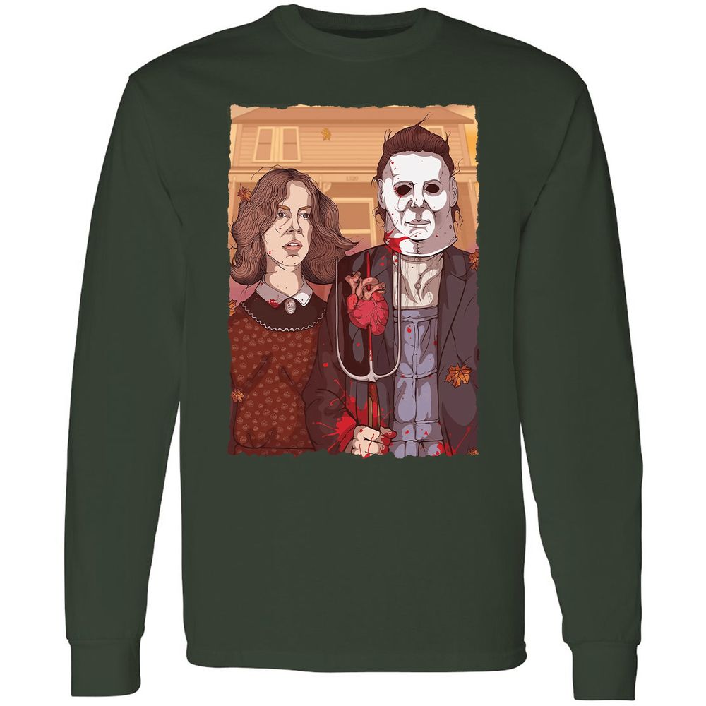 Long Sleeve T-Shirt - NELYS14F - Forest Green - 4