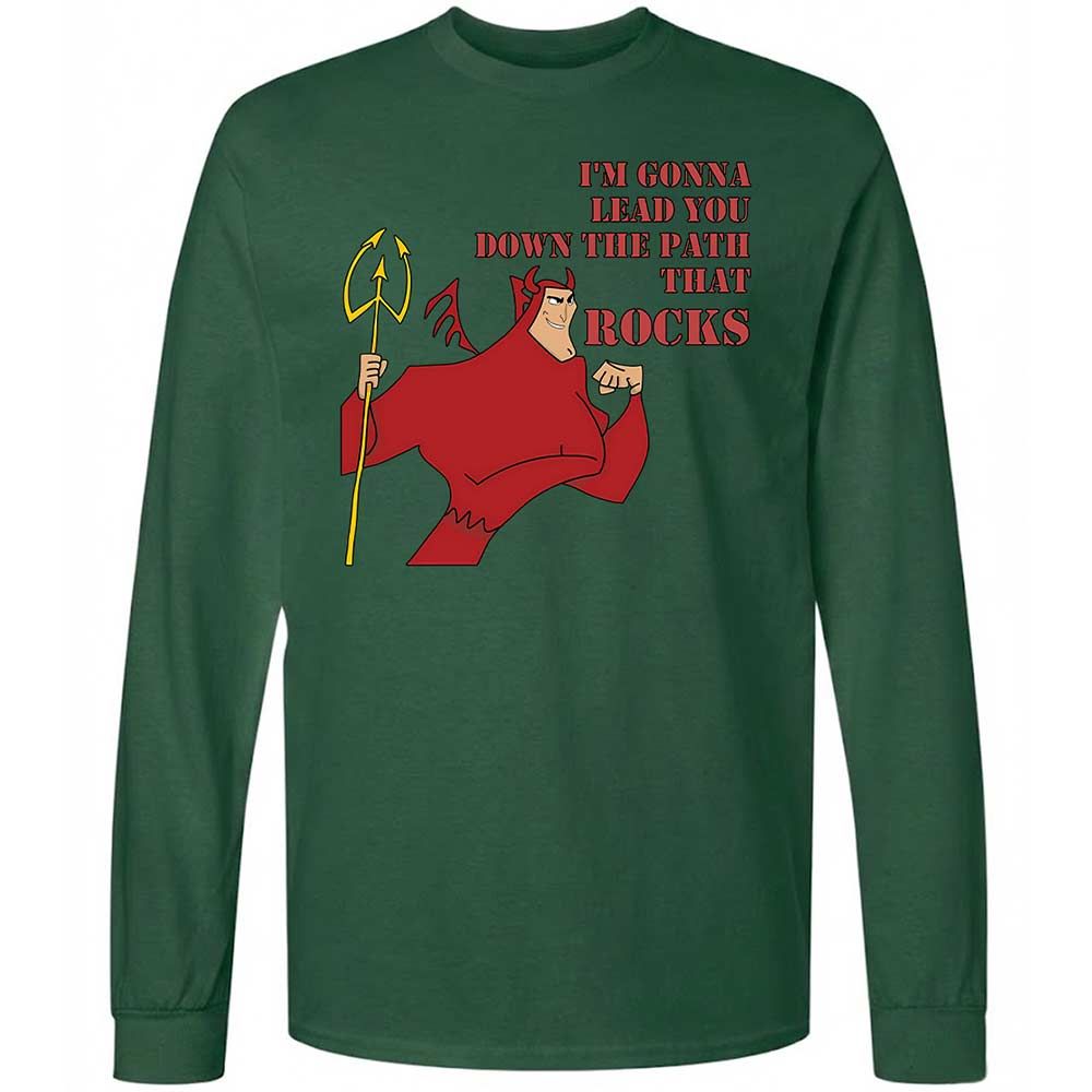 Long Sleeve T-Shirt - 7SDWQVM3 - Forest Green - 4