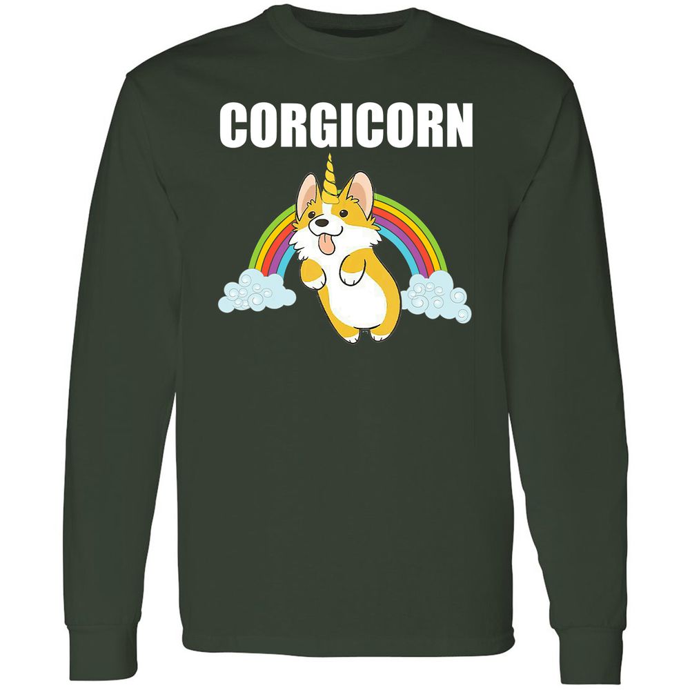 Long Sleeve T-Shirt - U36QR577 - Forest Green - 4