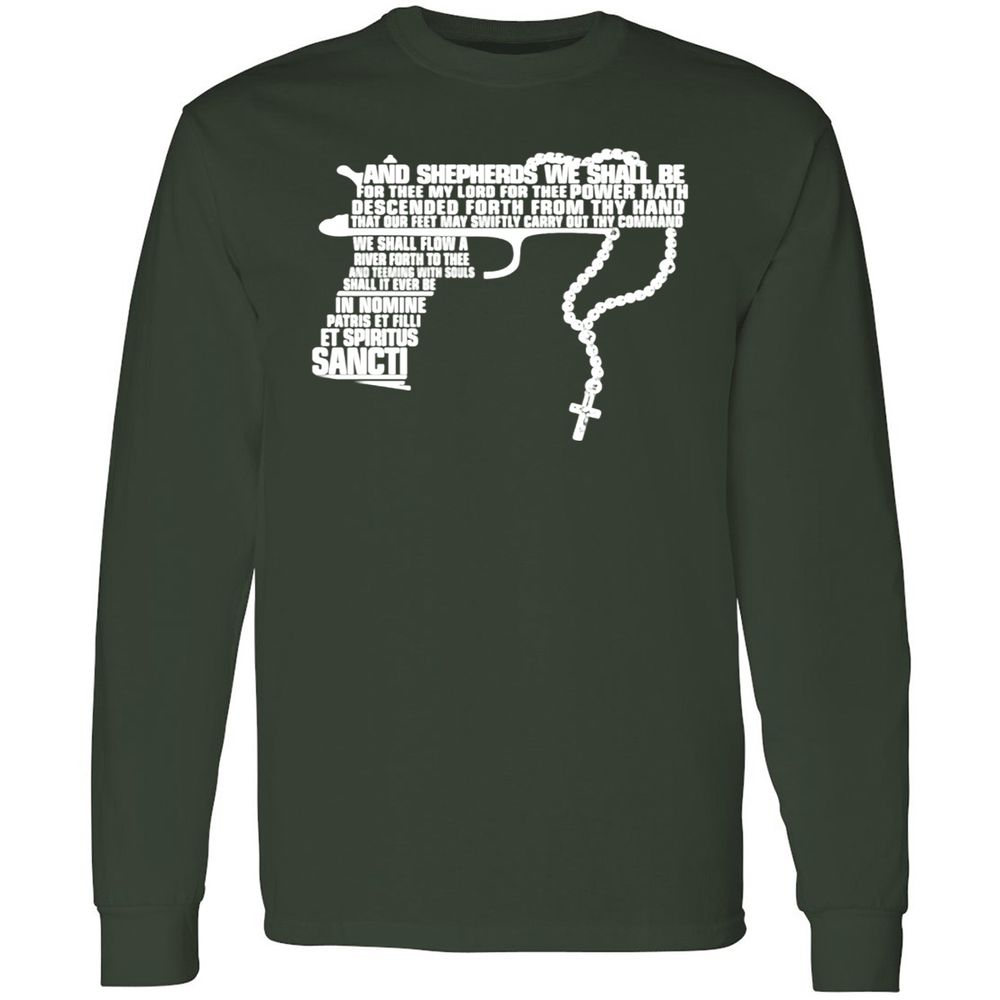 Long Sleeve T-Shirt - 4HYT3TVR - Forest Green - 4