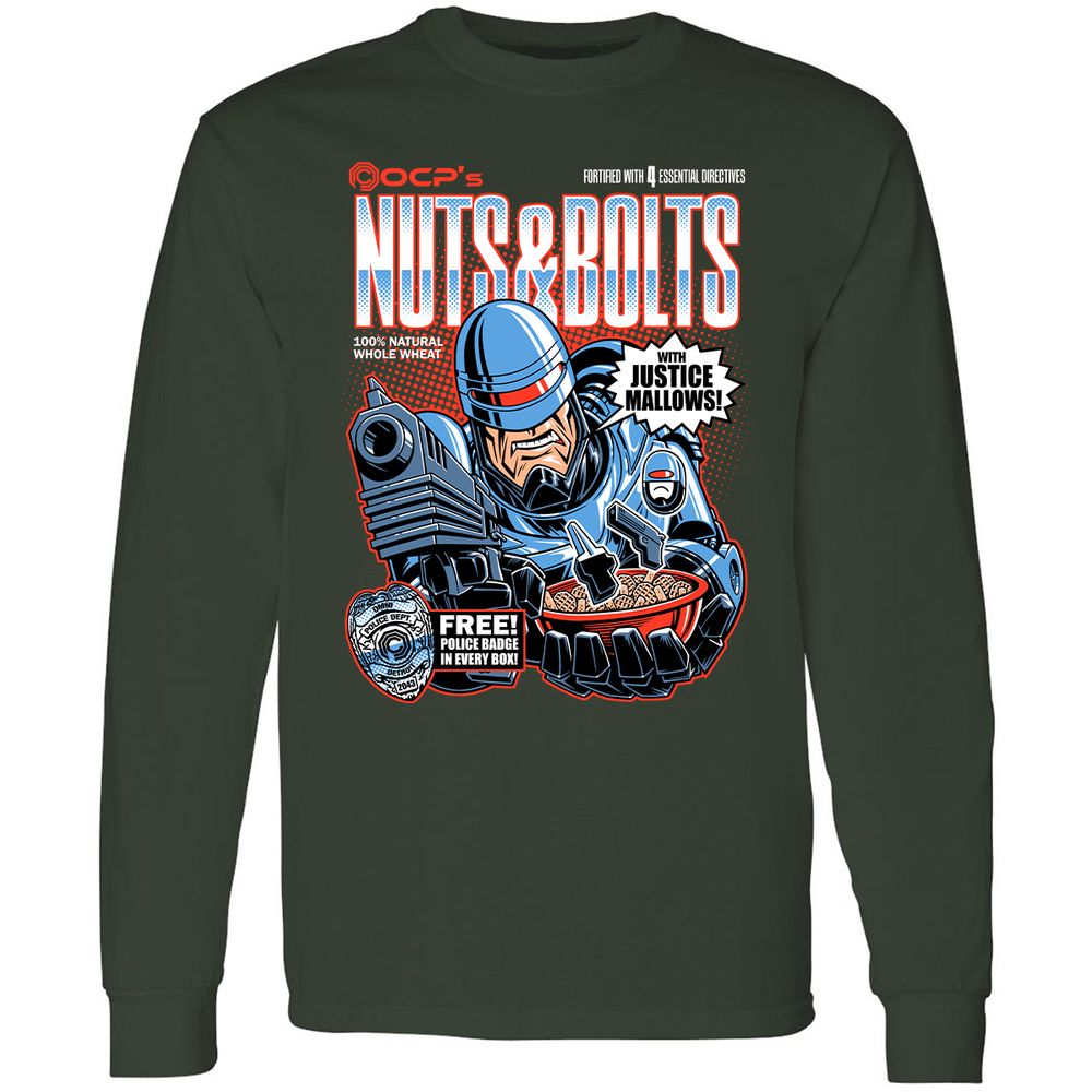 Long Sleeve T-Shirt - KUB9KE9D - Forest Green - 4