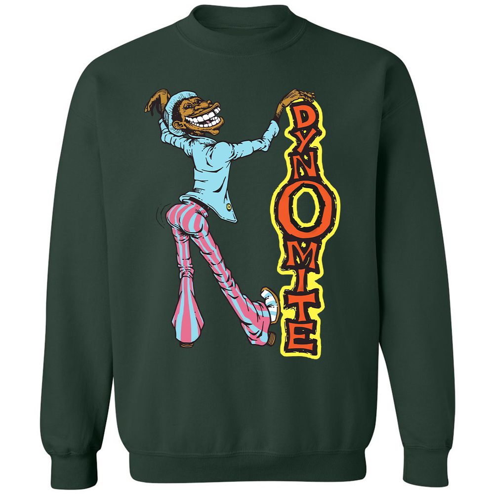 Classic Unisex Sweatshirt - T81YPDWV - Forest Green - 4