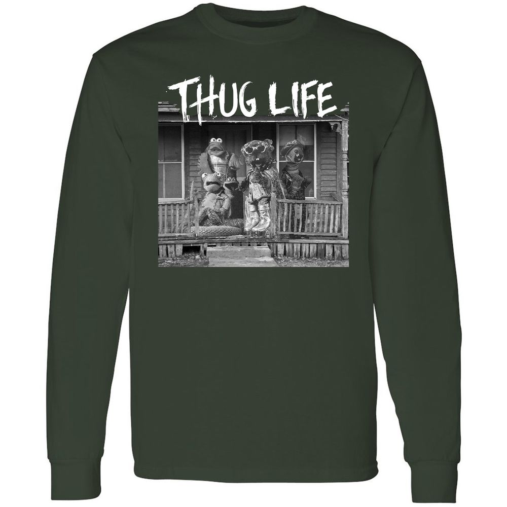 Long Sleeve T-Shirt - WLB8GWLM - Forest Green - 4