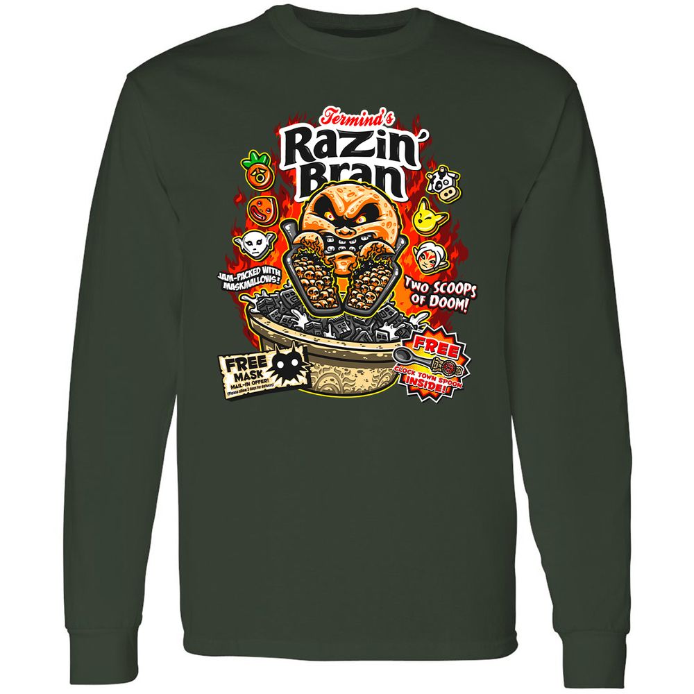 Long Sleeve T-Shirt - 6UXW4LAC - Forest Green - 4