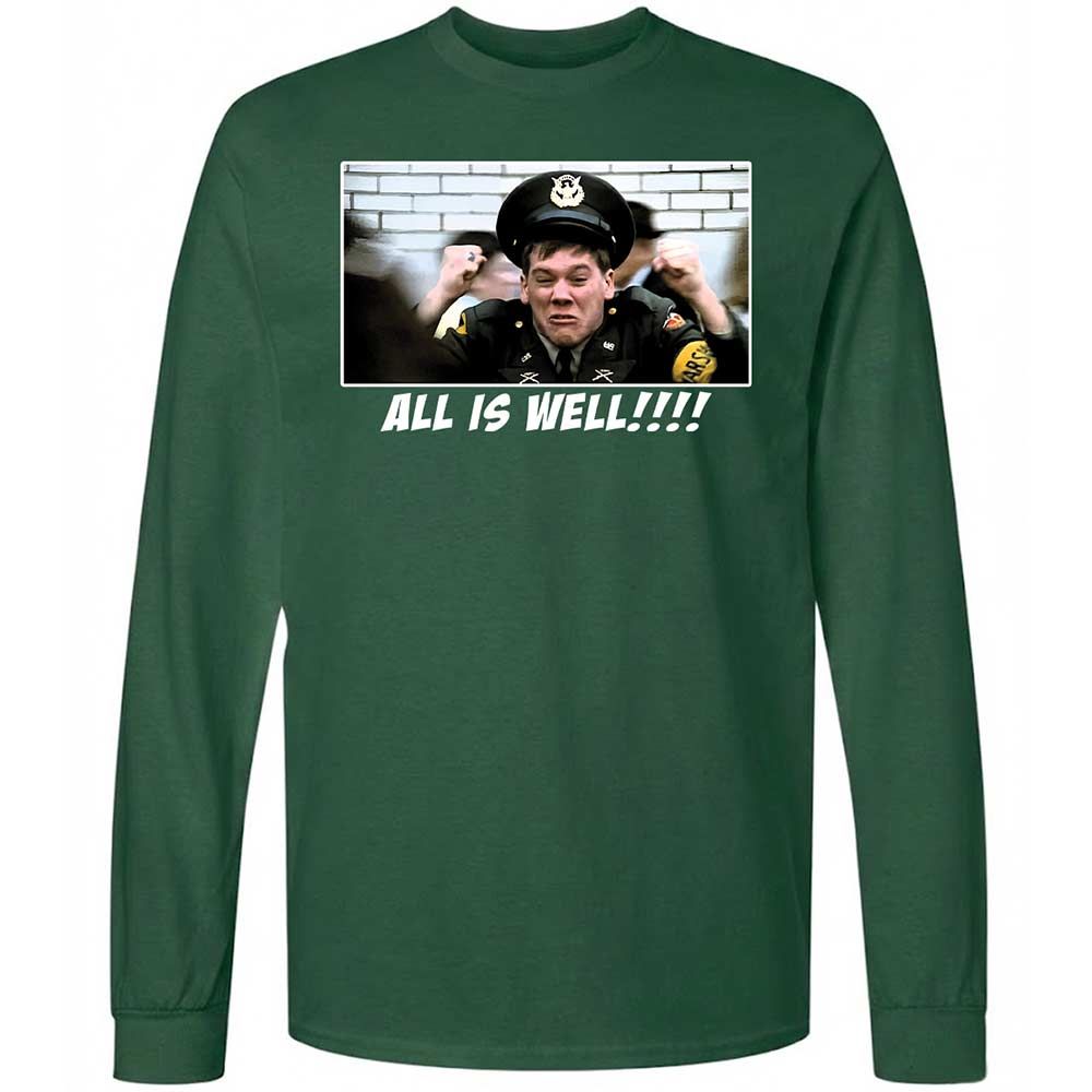 Long Sleeve T-Shirt - 78JN4PUK - Forest Green - 4