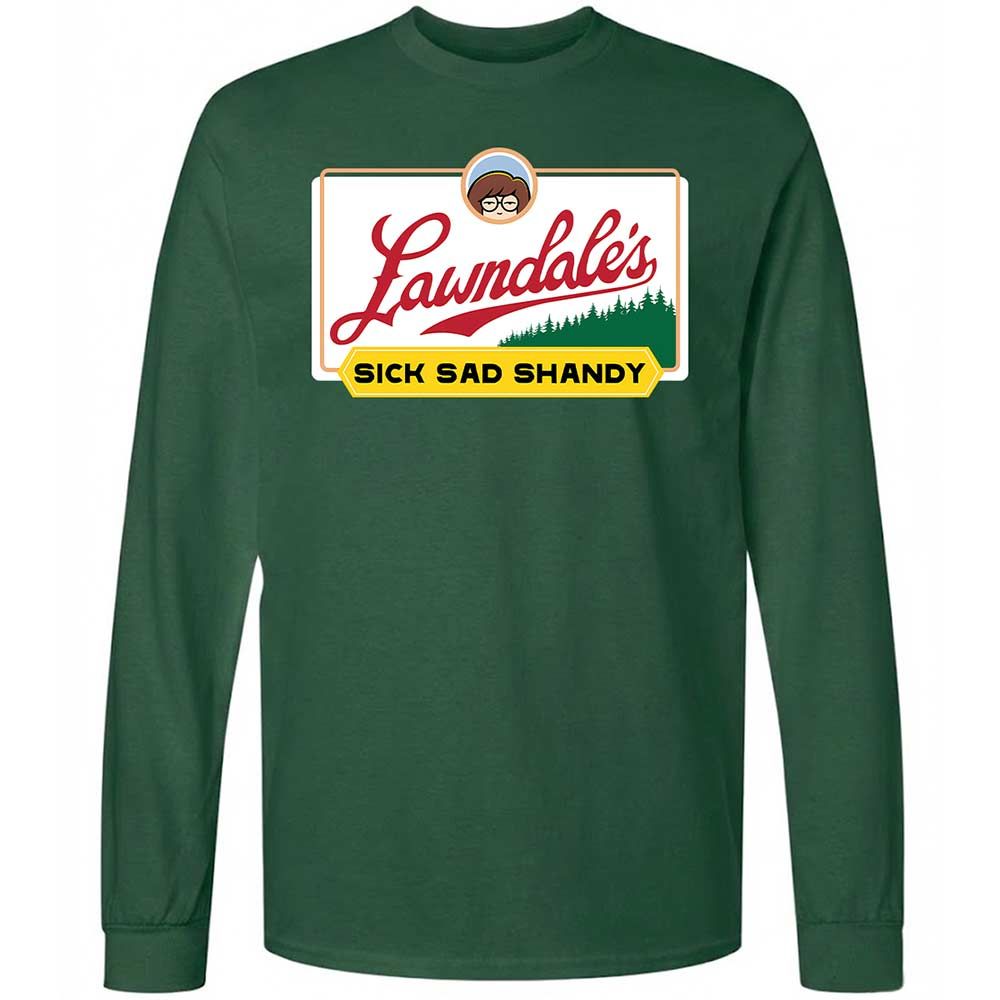 Long Sleeve T-Shirt - ABATL9HB - Forest Green - 4