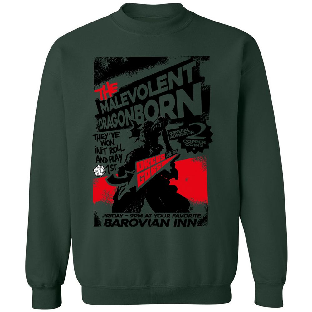 Classic Unisex Sweatshirt - 6DT1UBEW - Forest Green - 4