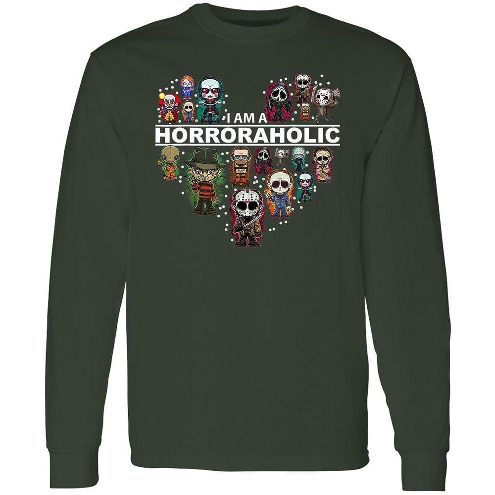 Long Sleeve T-Shirt - QGLPTHFT - Forest Green - 4