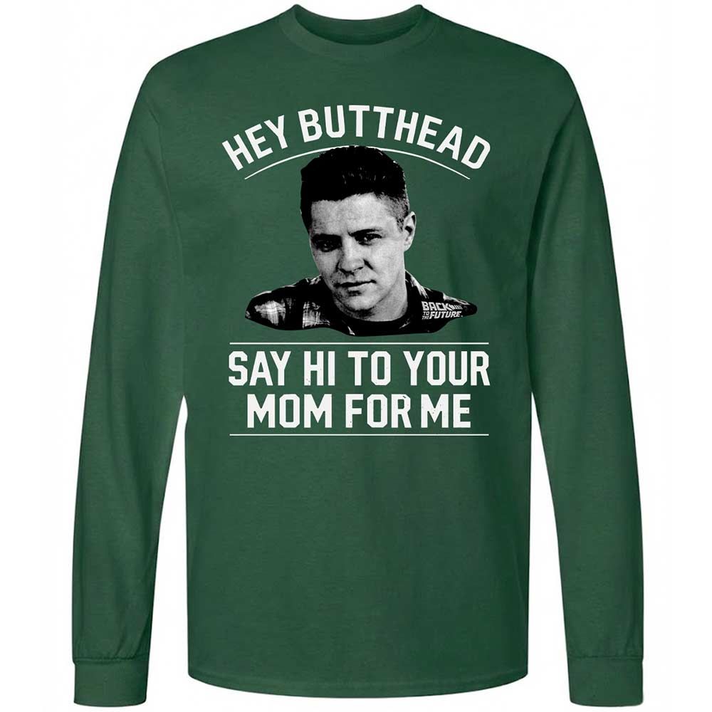 Long Sleeve T-Shirt - H66P2J1K - Forest Green - 4