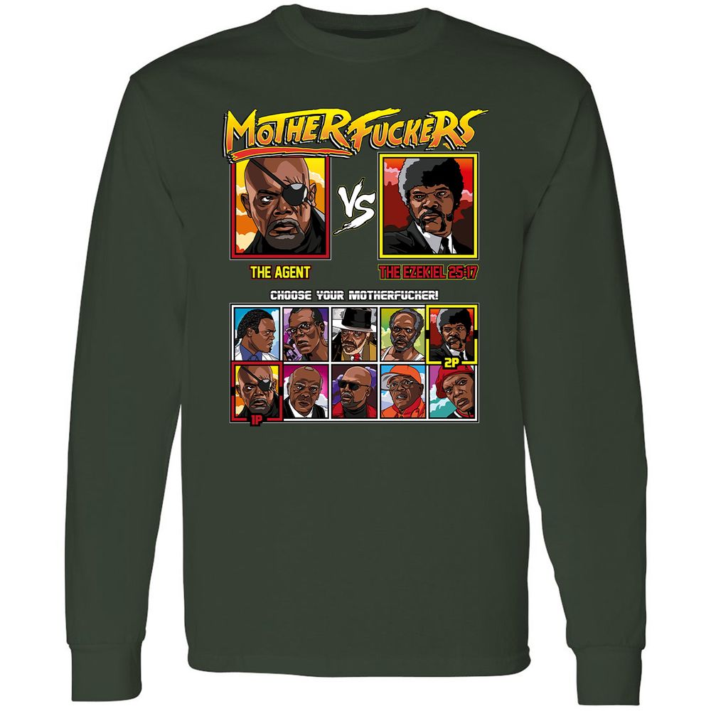 Long Sleeve T-Shirt - 7N8HLNHM - Forest Green - 4