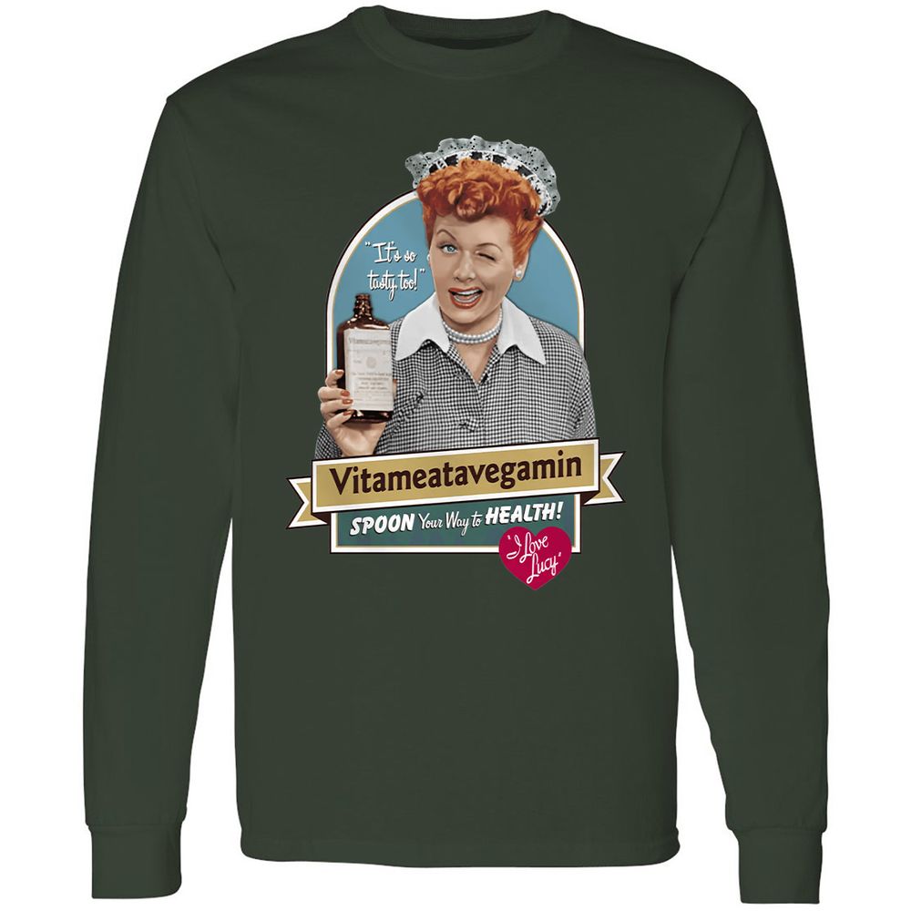 Long Sleeve T-Shirt - 8L6BJWEQ - Forest Green - 4