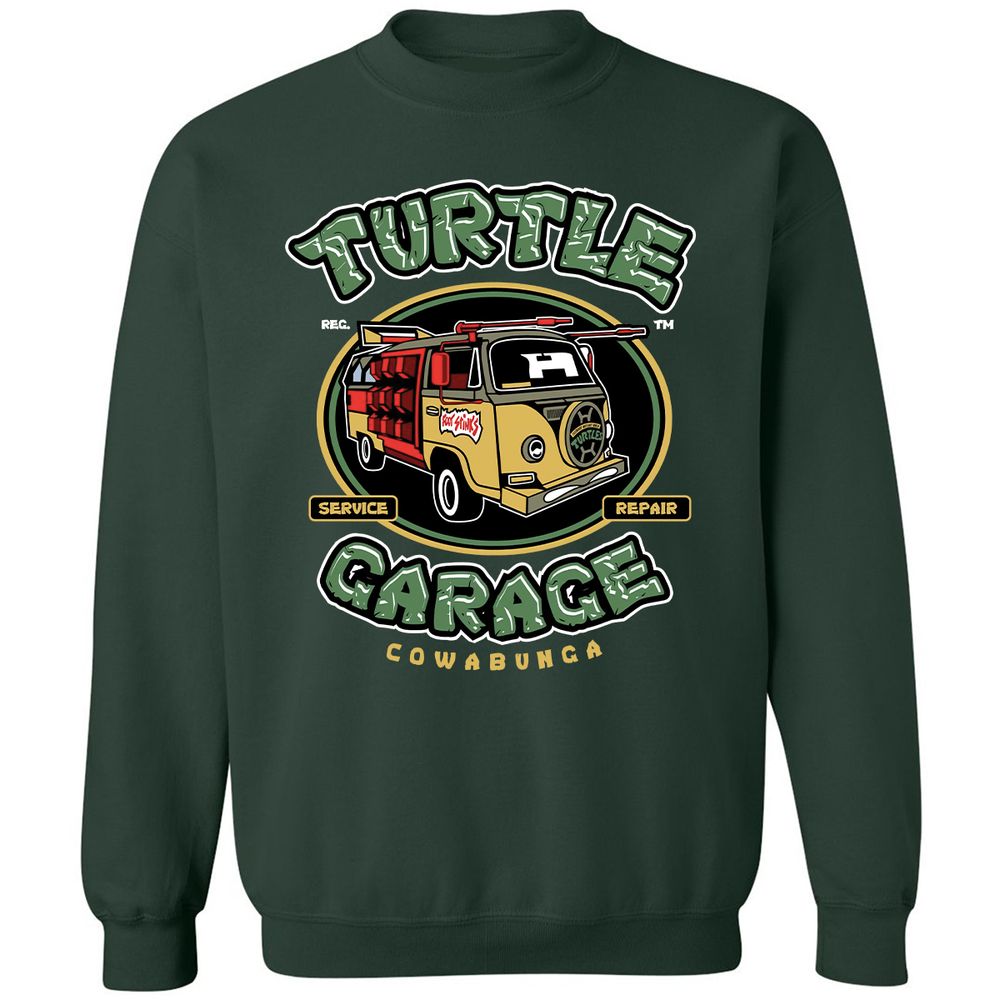Classic Unisex Sweatshirt - TGPYWSYE - Forest Green - 4
