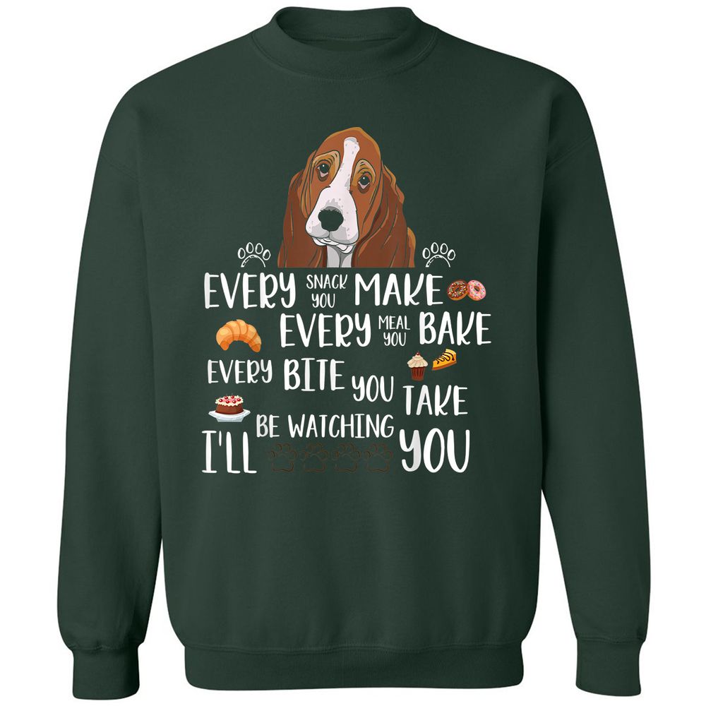 Classic Unisex Sweatshirt - 3RU2DTVY - Forest Green - 4