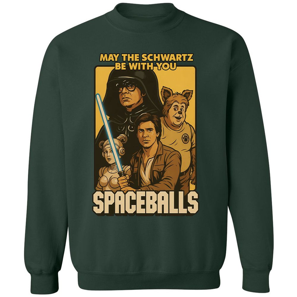 May the Schwartz Be With You - Forest Green - 4