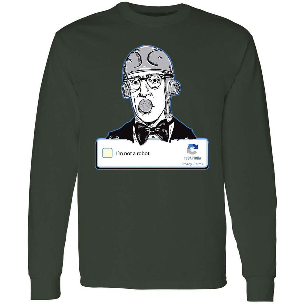 Long Sleeve T-Shirt - PA2GLWY9 - Forest Green - 4