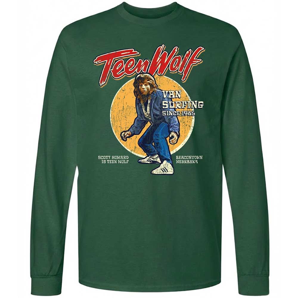 Long Sleeve T-Shirt - 5UR4BW95 - Forest Green - 4