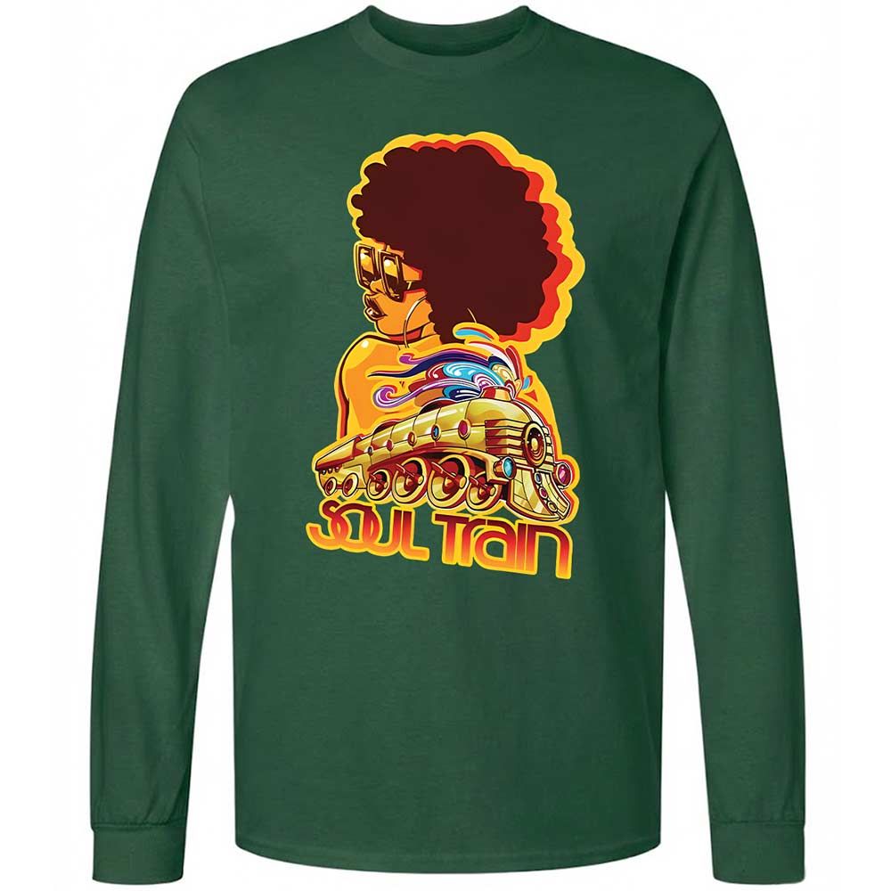 Long Sleeve T-Shirt - 5ES7DQRB - Forest Green - 4