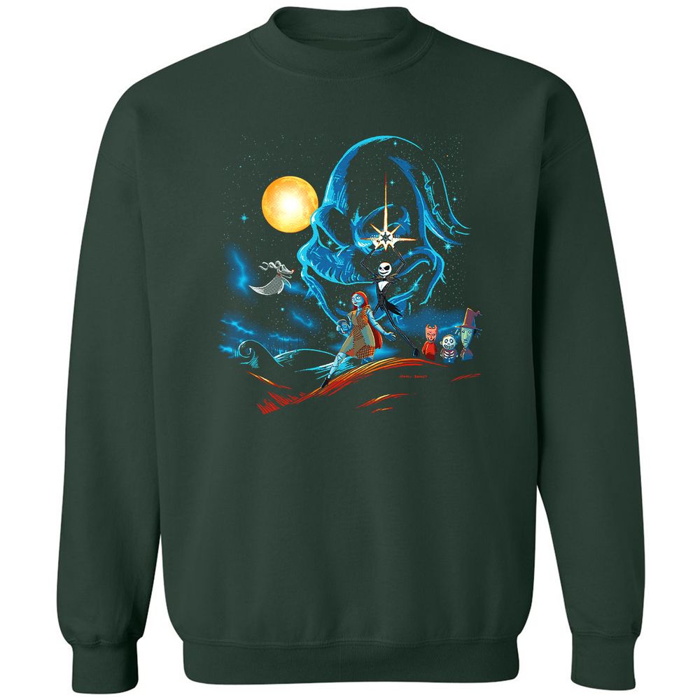 Classic Unisex Sweatshirt - 3SP5R78X - Forest Green - 4