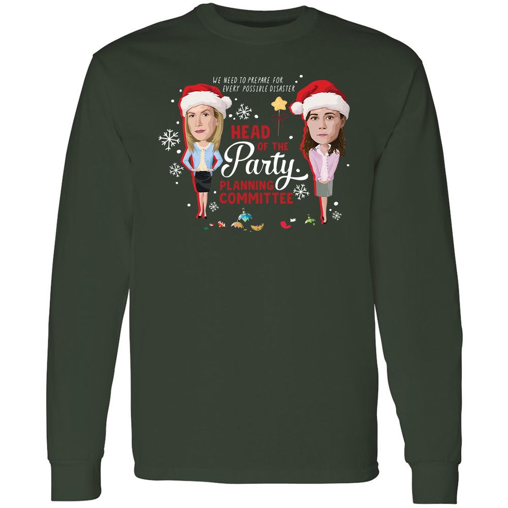 Head Of The Party Planning Committee Christmas - Forest Green - 4