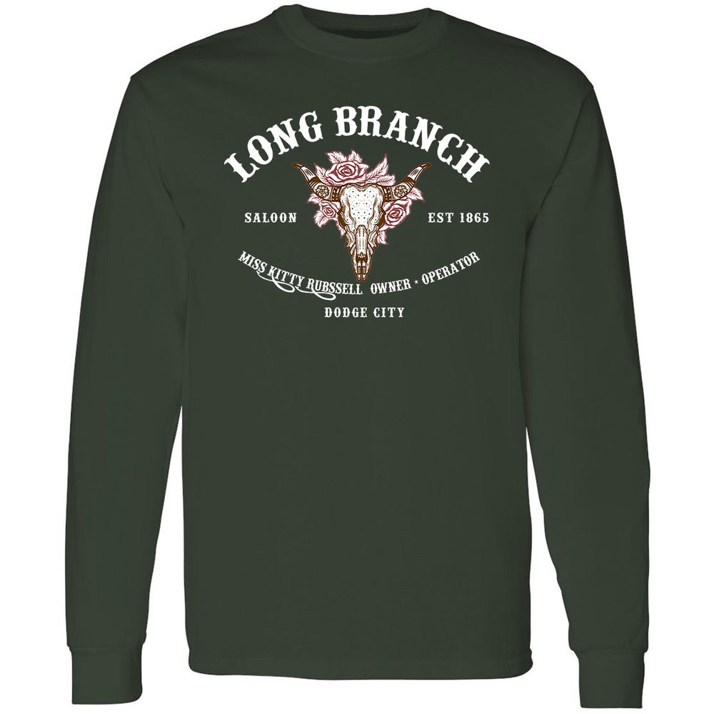 Long Sleeve T-Shirt - TNBNYFUG - Forest Green - 4