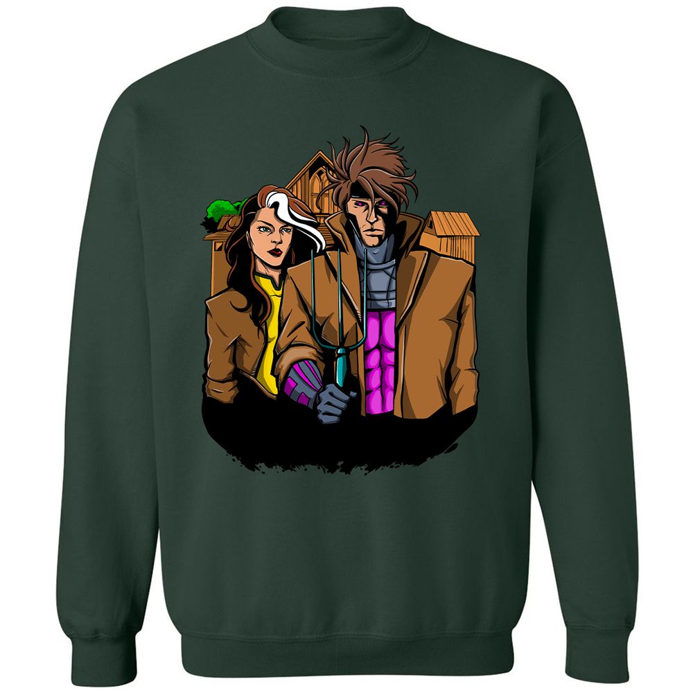 Classic Unisex Sweatshirt - ZM6EJPCK - Forest Green - 4