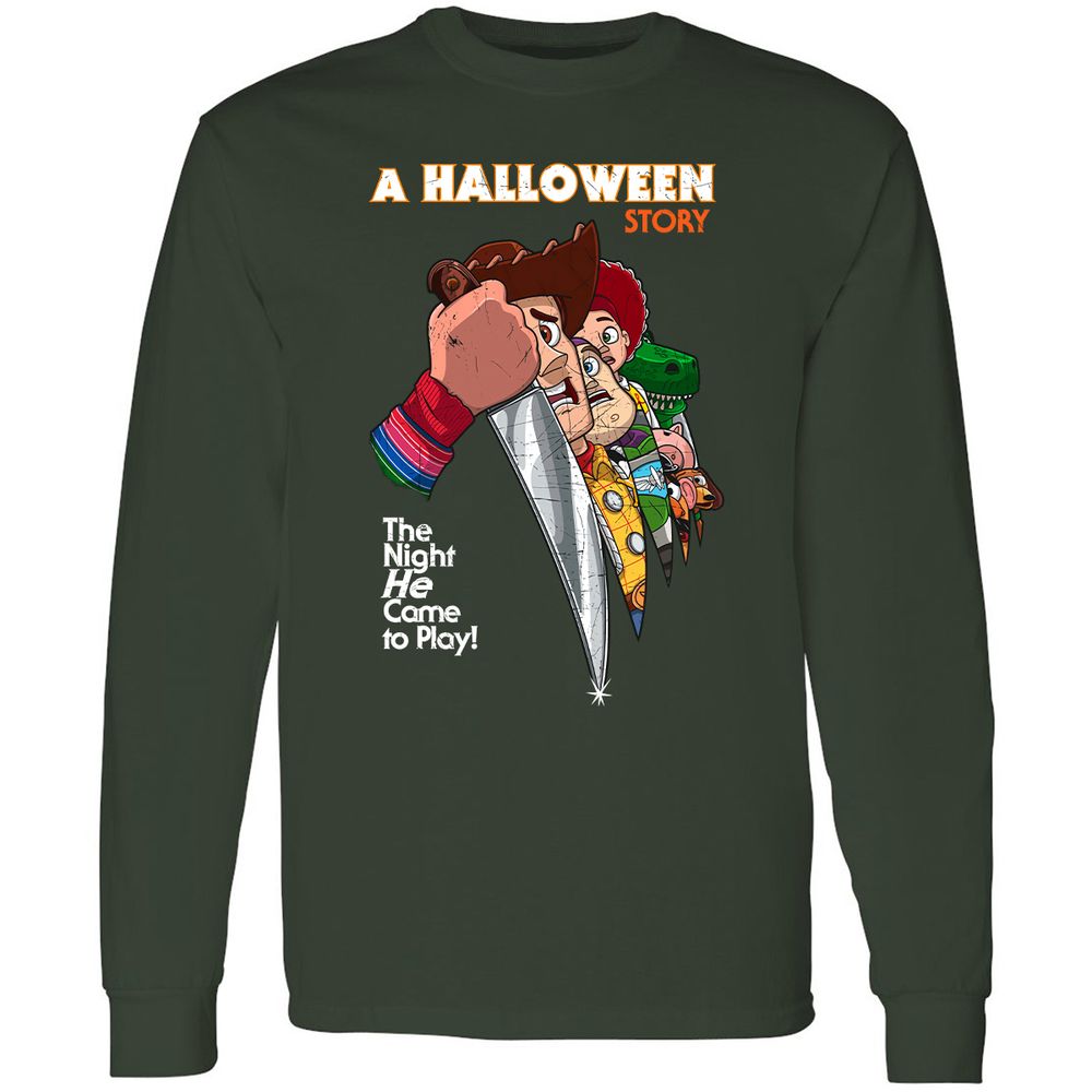 Long Sleeve T-Shirt - E22WT4DJ - Forest Green - 4