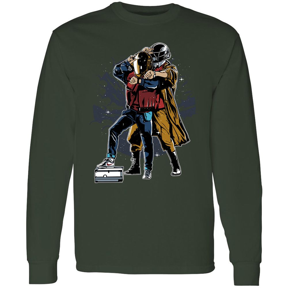 Long Sleeve T-Shirt - R828P2WV - Forest Green - 4