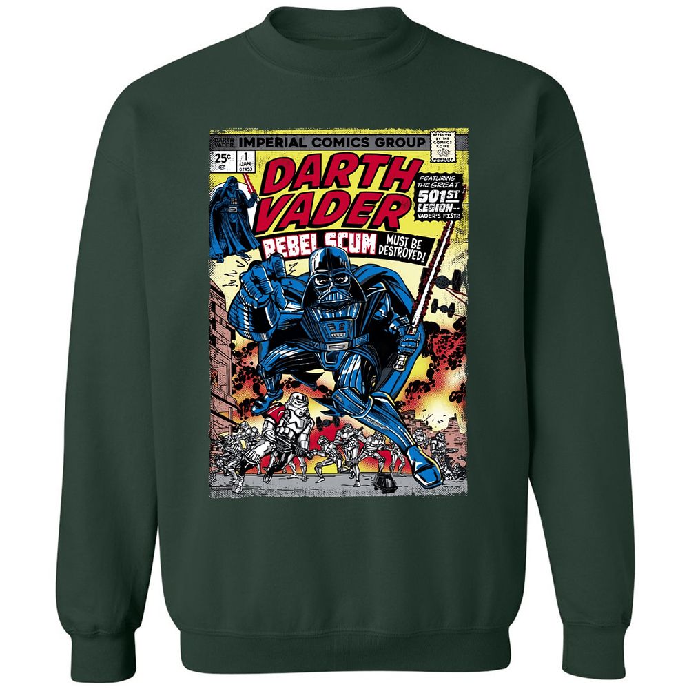 Classic Unisex Sweatshirt - 1WC3G4WH - Forest Green - 4