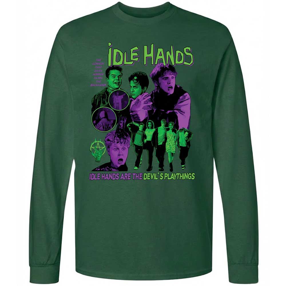 Idle hands are the Devil's playthings - Forest Green - 4