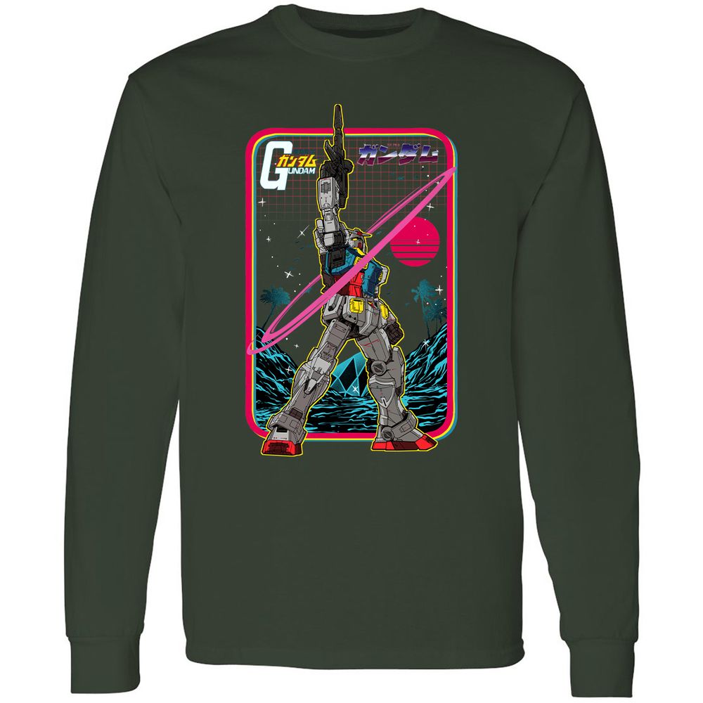 Long Sleeve T-Shirt - CVKQEWF9 - Forest Green - 4