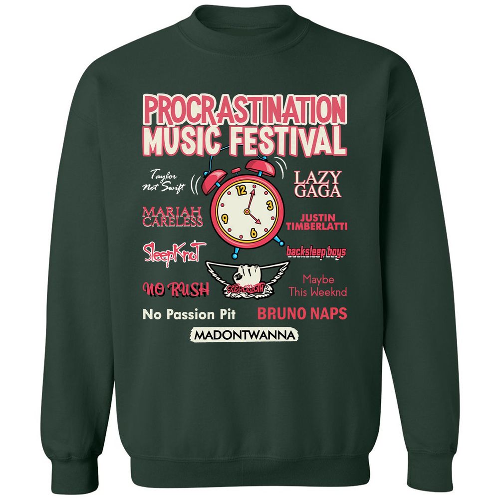 Classic Unisex Sweatshirt - L65V62U8 - Forest Green - 4