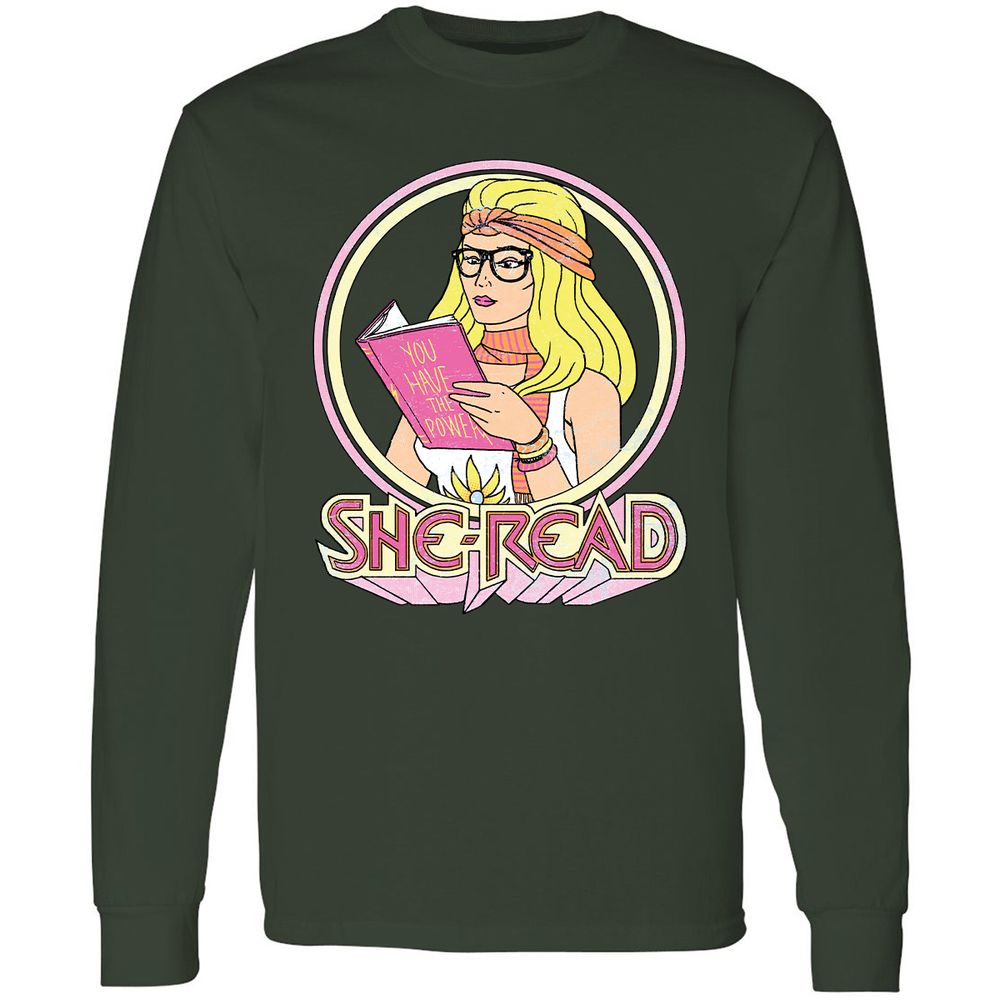 Long Sleeve T-Shirt - AMMVZX1H - Forest Green - 4