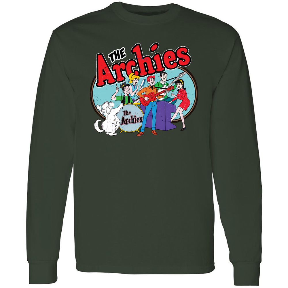 Long Sleeve T-Shirt - 53A2XBES - Forest Green - 4