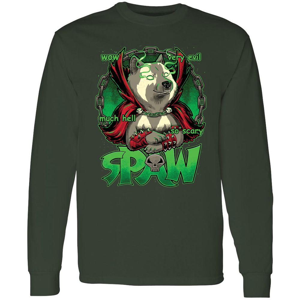 Long Sleeve T-Shirt - 9VFXE7JV - Forest Green - 4