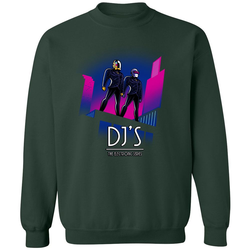 Classic Unisex Sweatshirt - 7DQ75S3Y - Forest Green - 4