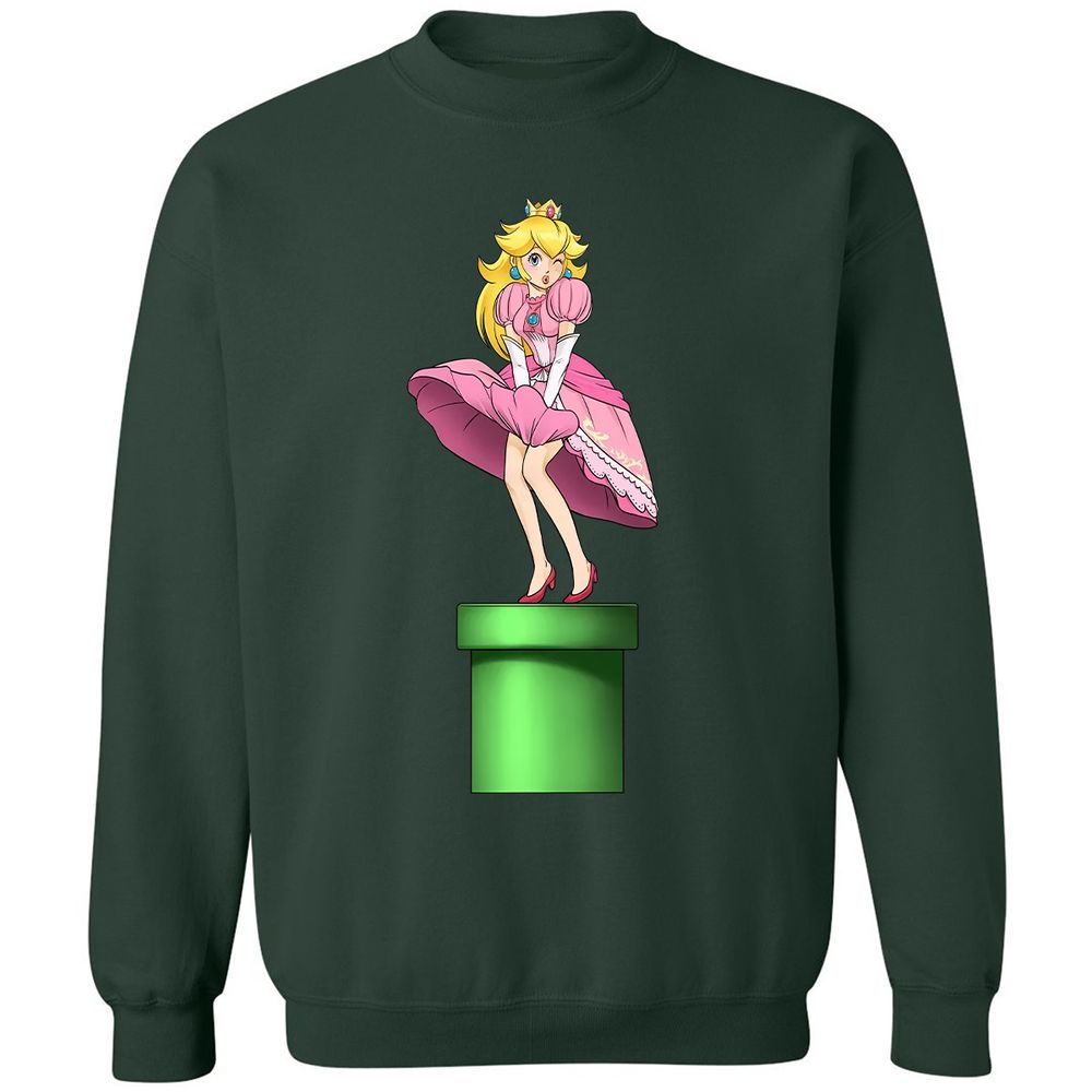 Classic Unisex Sweatshirt - 2C2XKF7T - Forest Green - 4