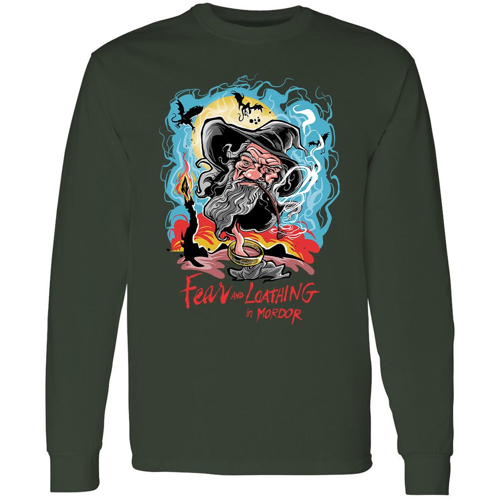 Long Sleeve T-Shirt - TQQF4X9Y - Forest Green - 4